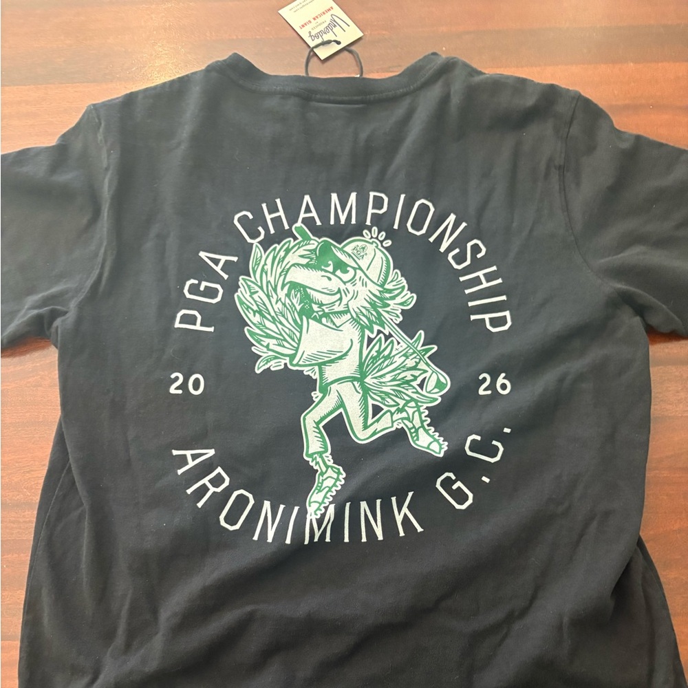 PGA Championship Aronimink G.C. Black Graphic Tee Underdog